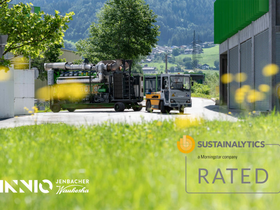 Sustainalytics Ranks INNIO ESG Risk Rating as Number One